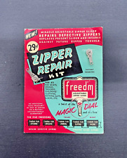 Vintage Freedm Adjustable Zipper Repair Kit 