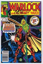 Warlock and the Infinity Watch #1 Newsstand VF/NM Signed w/COA Angel Medina 1992 picture