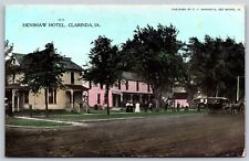 Postcard Henshaw Hotel, Clarinda, Iowa A88 picture