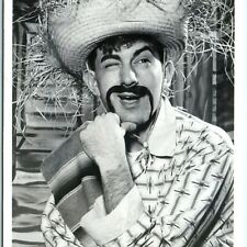 c1950s Unknown Mexican Stage / Movie Actor? RPPC Real Photo Postcard Mustache A5 picture
