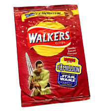 Vtg Snack Bag 1999 Walkers Crisps Star Wars Ad Movie Promo Leicestershire UK picture