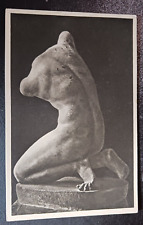 vtg postcard Ackermann Kunstverlag Munchen Iloneus Sculpture old unposted picture
