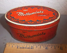 Vintage Mellomints tin, great colors & graphics, Brandle & Smith co. Philly PA picture