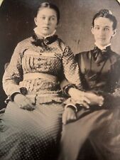 Civil War Era Tintype of Sisters Circa 1860's picture