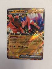 Koraidon Ex, #029, SVP Black Star Promo, Pokemon Card,  picture