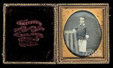 1850 SEALED DAGUERREOTYPE LITTLE BOY SAN FRANCISCO CALIFORNIA PHOTOGRAPHER VANCE picture