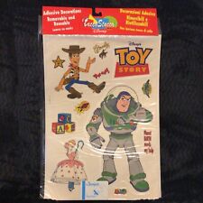 Vint 90s Tacca Stacca Disney Original Toy Story Reusable Adhesive Decoration NOS picture