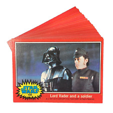 1977 STAR WARS Topps Series 2 RED Complete Set #67-132 Luke/Skywalker/Vader/Leia picture