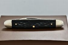 Vintage Camillus New York Dark Walnut Grip Double Blade Pocket Knife 6.35