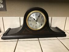Beautiful Antique Seth Thomas Tambour Mantel Gong Chime 8 Day Clock Cymbal #2  picture