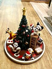 Disney Parks Christmas Walt’s Lodge tree decorating musical figurine NEW picture