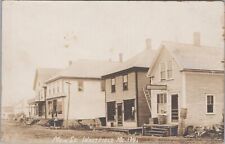 Main Street Westfield Maine Dirt Road Restaurant Presque Isle 1912 RPPC Postcard picture