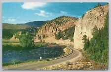 Cliffs Watercress Spring Big Hole River Montana Postcard picture