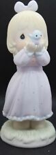 Precious Moments SHARING A GIFT OF LOVE SPECIAL 1991 Porcelain Figurine #527114 picture