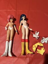Bandai Dirty Pair Anime Vinyl Figures  10” 1985 Rare Japanese picture