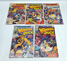 Howard the Duck #3, 6-7, 10 Annual #1 - 1976-77 Marvel Comics Lot of 5 picture