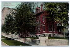 c1910's County Jail Building Burlington Iowa IA Posted Antique Postcard picture