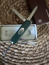 LAND ROVER Victorinox Swiss Army Knife Green New In box Rare Small Keychain picture