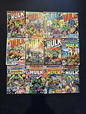 Marvel Comics Bronze Age The Incredible Hulk Big Lot picture