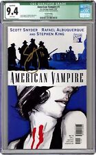 American Vampire 1D ALBUQUERQUE Blue 2nd Printing CGC 9.4 QUALIFIED SS 2010 picture