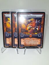 Elestrals Playsets of 3 Cards Each Hephaestus picture