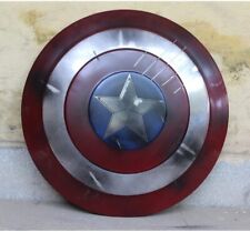 Captain America Shield Damage with Black Panther Scratches Antique Designer picture