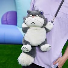 Disney 2024 authentic lucifer cat plush crossbody shoulder bag disneyland picture