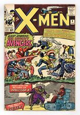 Uncanny X-Men #9 GD/VG 3.0 1965 1st Avengers/X-Men crossover picture