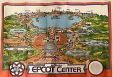 Walt Disney World Epcot Center Wall Poster Map 1982 - 29.5 X 43.75 + 10 More -A1 picture