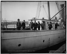 Photo:Pilots going out on steam pilot boat New York picture