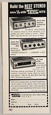 1959 Print Ad EICO Stereo & Hi-Fi Tuner,Amplifier Kits Long Island City,New York picture