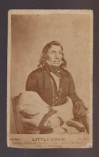 Minnesota 1862 cdv CHIEF LITTLE CROW Dakota Indian SIOUX UPRISING Joel Whitney picture