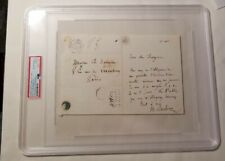 Hector Berlioz Signed PSA DNA Autograph Letter Classical Composer 1846 Rare  picture