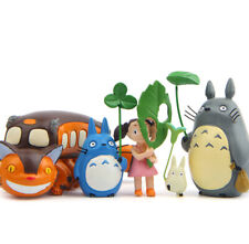 5pcs Bus Totoro Set My Neighbor Totoro Animation Hayao Miyazaki Figurine Decor picture