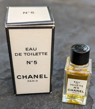 Vintage Eau De Toilette No 5 CHANEL Perfume MINIATURE Sample 4.5 ml / 0.15 oz picture