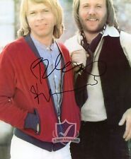 Benny Andersson Bjorn Alvaeus ABBA Signed 10x8 Photo AFTAL OnlineCOA picture