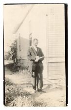 1910s Western Evangelist w/ Bible Santa Rosa California RPPC Photo picture