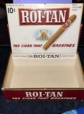 Vintage ROI-TAN  Fresh blunts Cigar Box  - Red picture