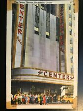 Vintage Postcard 1930-1945 The Center Theatre Rockefeller Center N.Y.C. picture