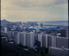 1972 35mm Slides 12X Hawaii Vacation Pics Honolulu Skyline Diamond Head #1322 picture