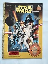 Star Wars Coloring Book Never Used Movie Poster In Middle. picture