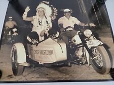 Vtg Print Chief Halftown Philadelphia Police Annual Thrill Classic Harley Sideca picture