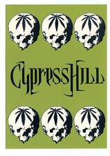 Cypress Hill  Band Popular Hip Hop Rock Music Skulls Cannabis Postcard picture