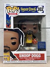 NEW FUNKO POP SNOOP DOGG #302 YELLOW LAKERS JERSEY STORE EXCLUSIVE 5K RARE picture
