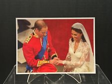 HRH Prince William & Catherine Middleton Wedding 2011 Color Postcard-EC picture