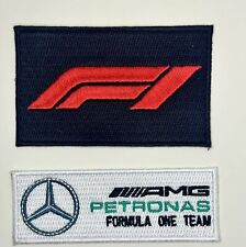 2 Pack Ultimate F1  MERCEDES Patch combo  FORMULA ONE F1 RACING Iron-on PATCHES picture