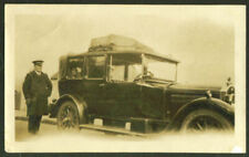 Chauffeur Davis & the Buick in England photo ca 1928 picture