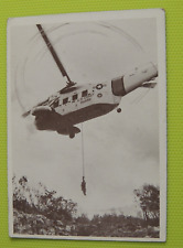 1966 Glidrose Thunderball James Bond 007 Card #49 Copter To Rescue-Sean Connery picture