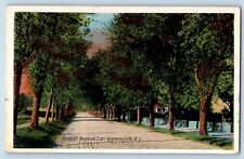 East Greenwich Rhode Island Postcard Spencer Avenue c1928 Vintage Antique Posted picture