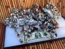 Tumbled Mixed Stone Bracelets Bulk Lot 50 Pieces Wholesale Fast Shipping picture